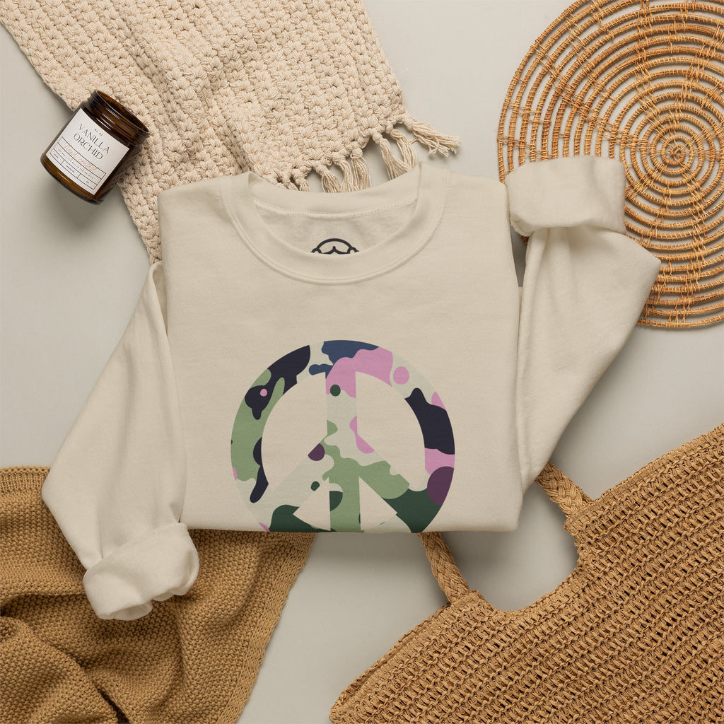 A PEACE OF CAMO Noisy Dolly original sweatshirt