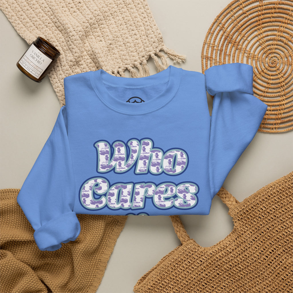Who Cares Wins Noisy Dolly original sweatshirt