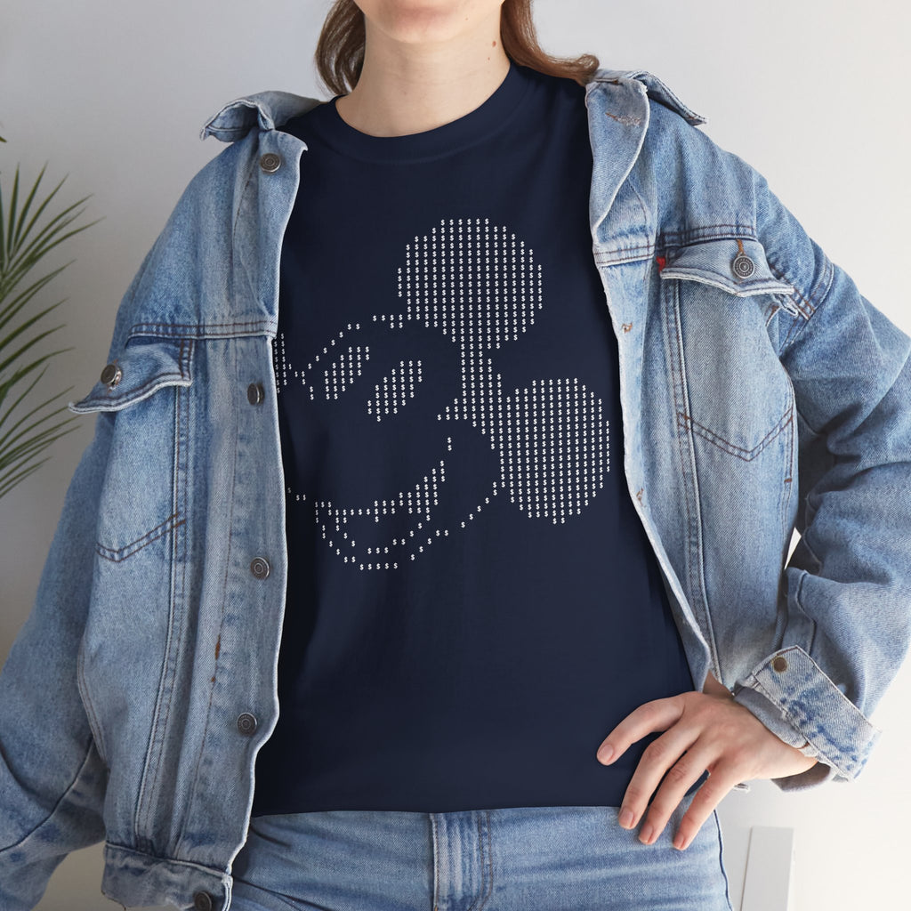 Mickey Money Mouse Trap Noisy Dolly Heavyweight Graphic Tee