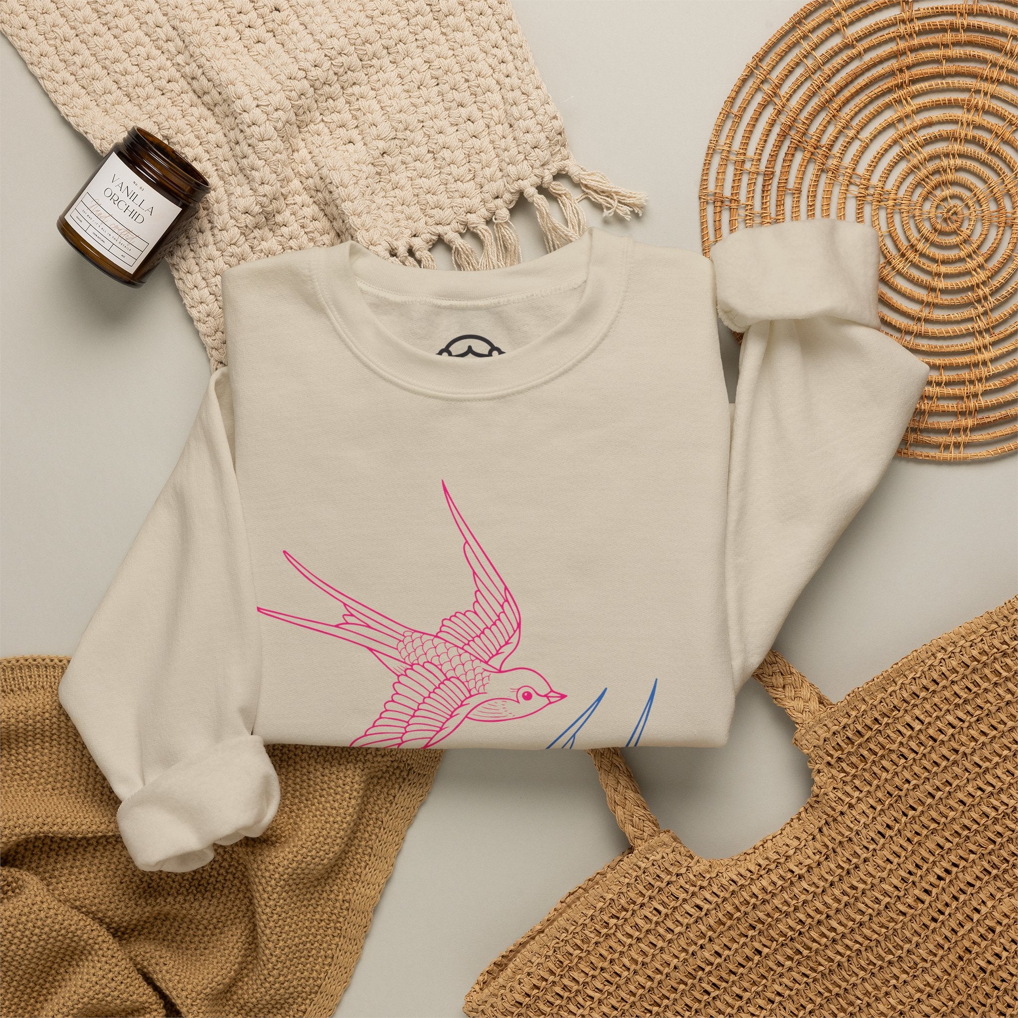 LOVE BIRDS Noisy Dolly original sweatshirt