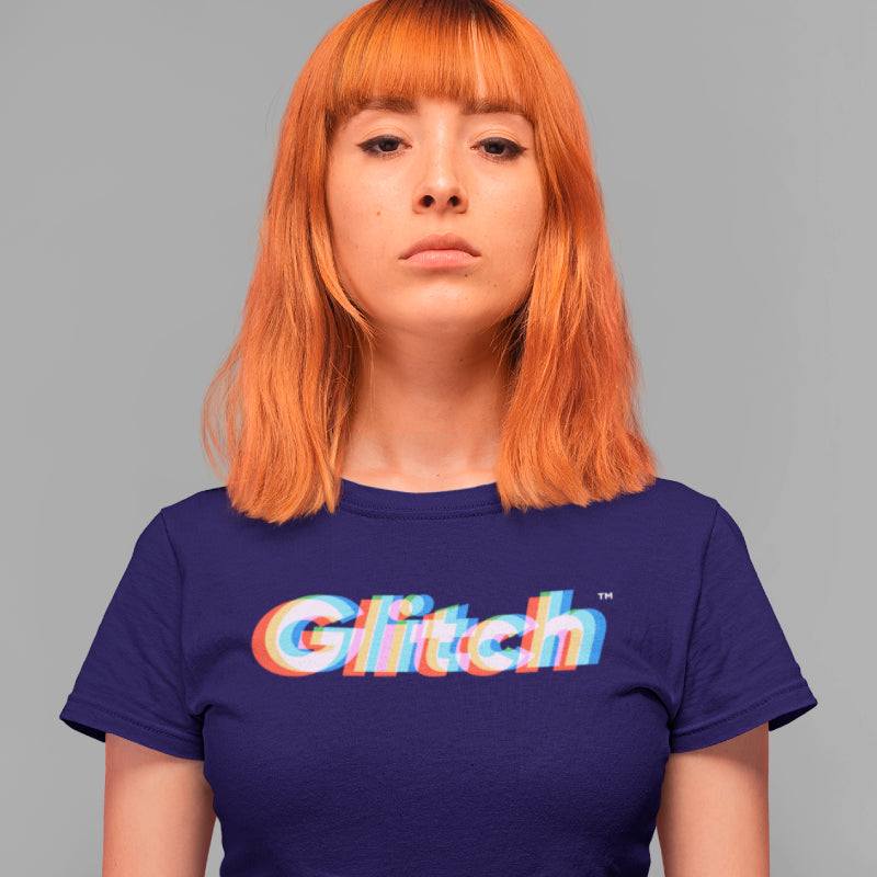 Noisy Dolly Glitch Heavyweight Graphic Tee