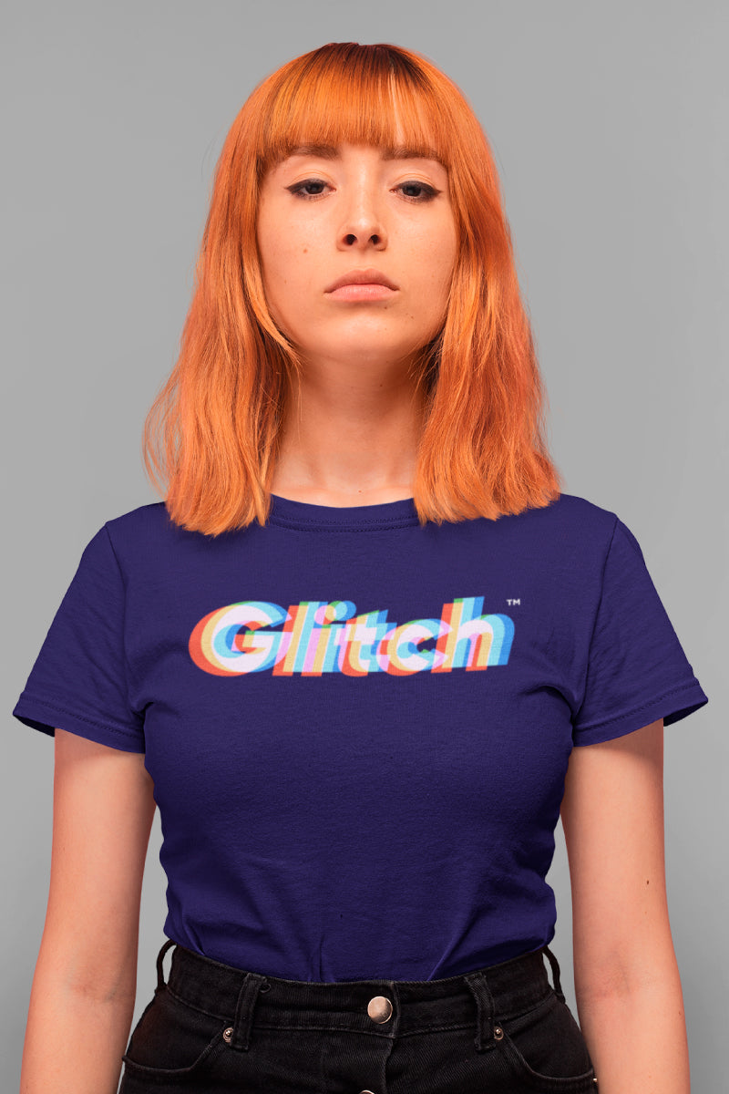 Noisy Dolly Glitch Heavyweight Graphic Tee