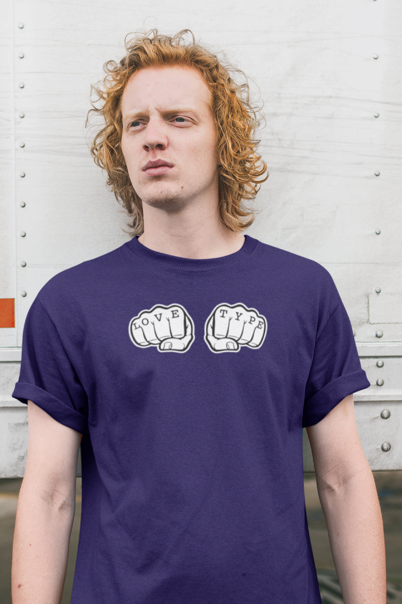 LOVE TYPE Noisy Dolly Heavyweight Graphic Tee
