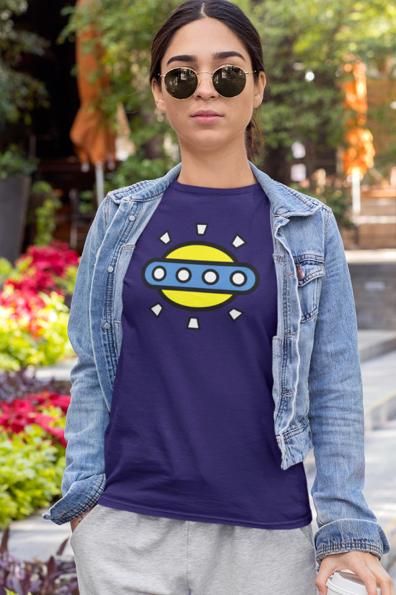 UFO 1990 Original Noisy Dolly Heavyweight Graphic Tee