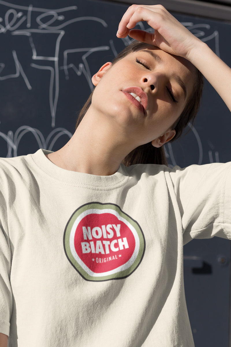 Noisy Biatch Original Noisy Dolly Heavyweight Graphic Tee