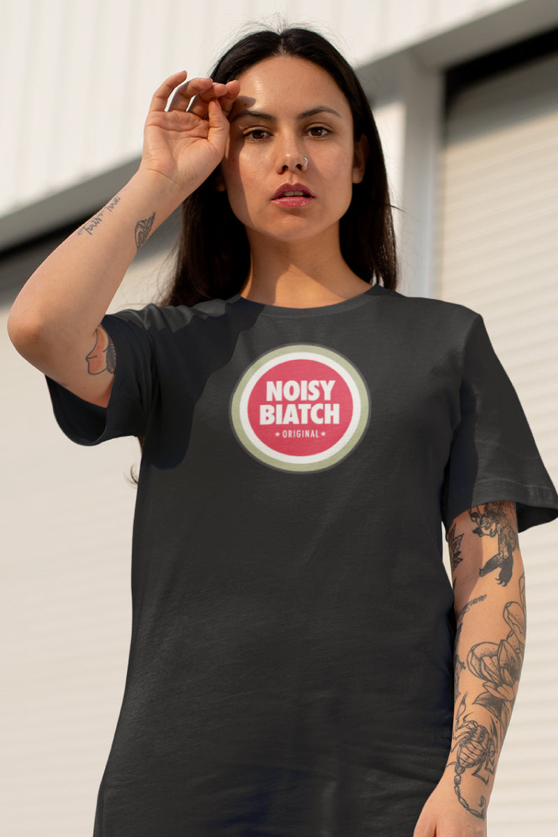 Noisy Biatch Original Noisy Dolly Heavyweight Graphic Tee