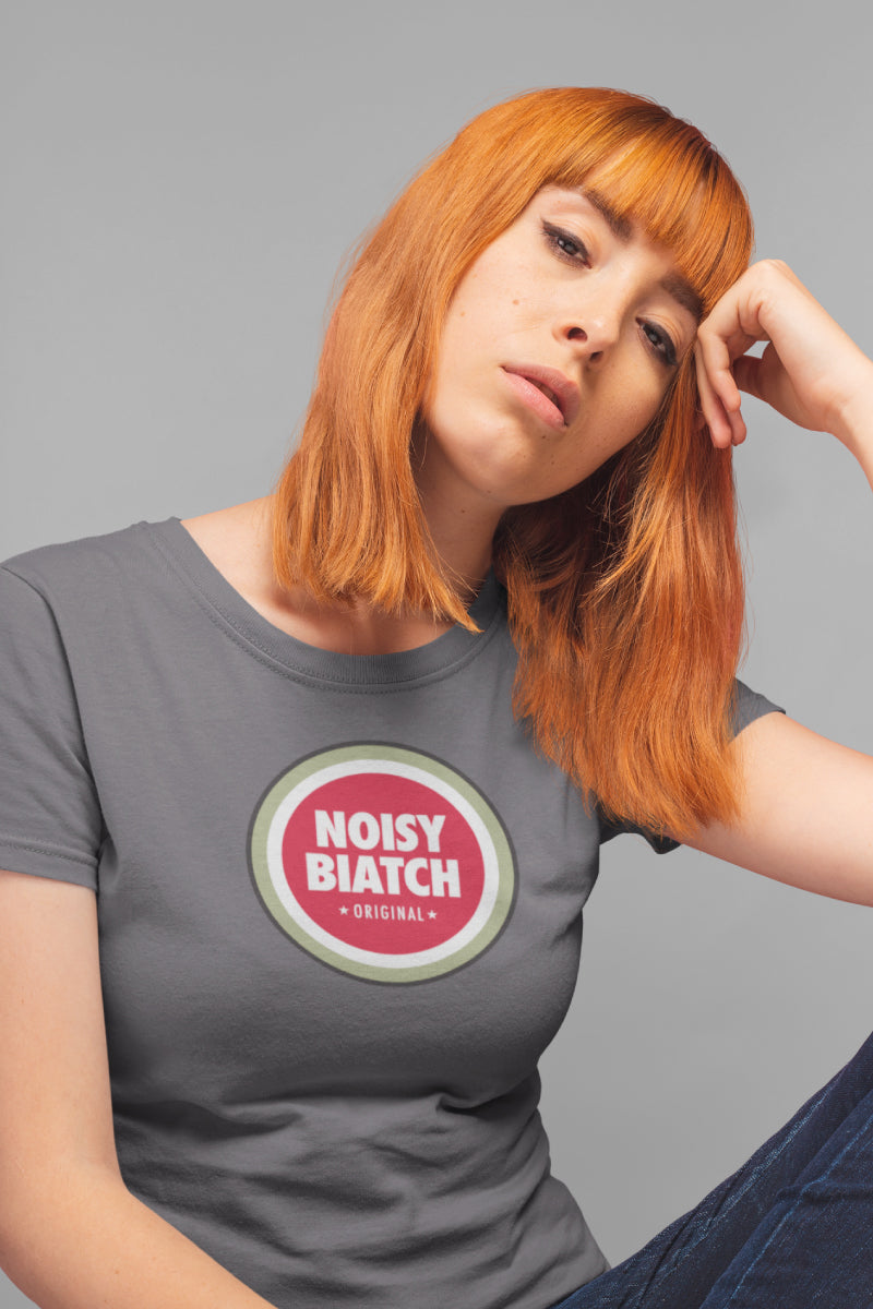 Noisy Biatch Original Noisy Dolly Heavyweight Graphic Tee