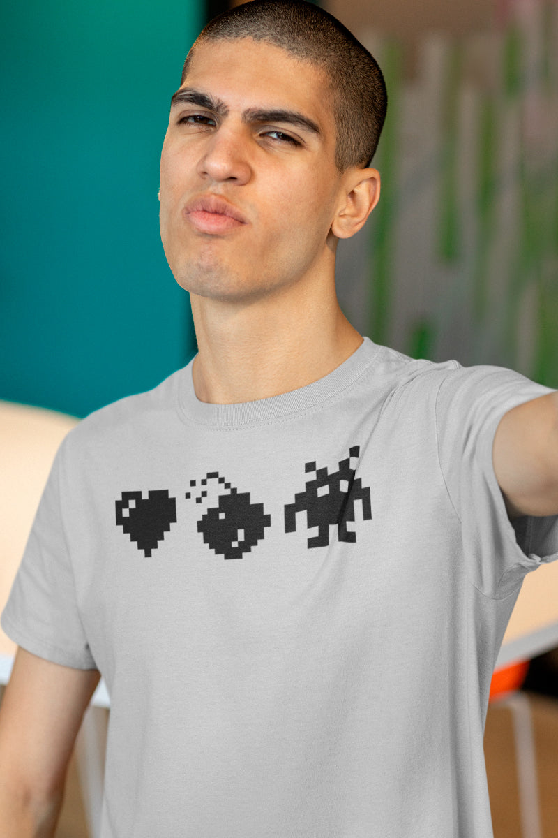 Pixel Party Original Noisy Dolly Heavyweight Graphic Tee