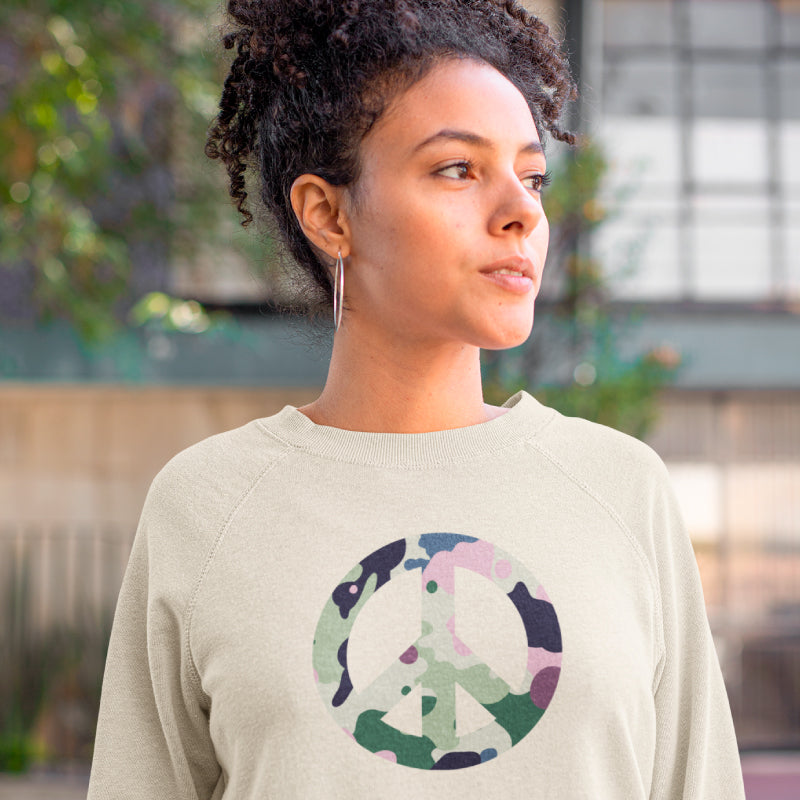 A PEACE OF CAMO Noisy Dolly original sweatshirt