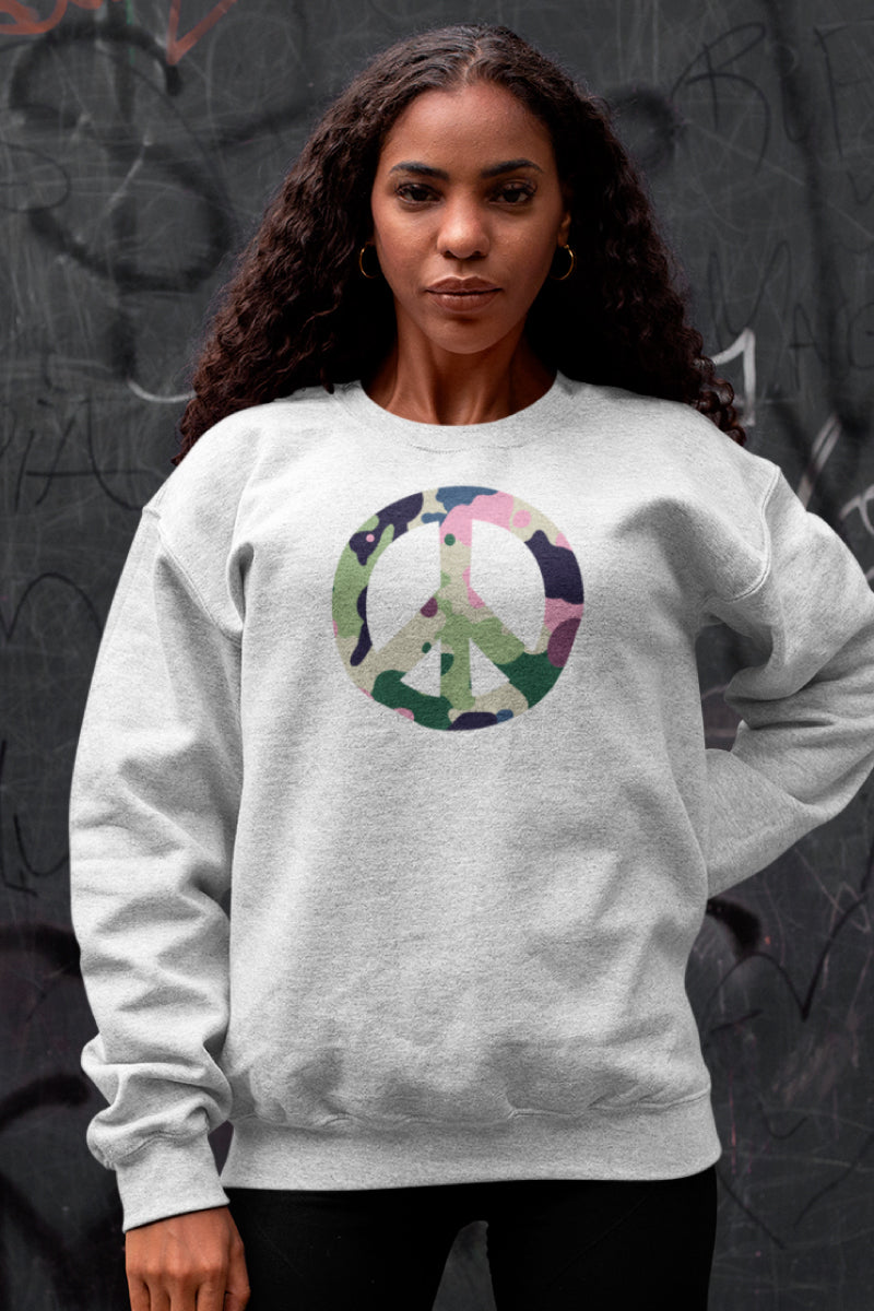 A PEACE OF CAMO Noisy Dolly original sweatshirt