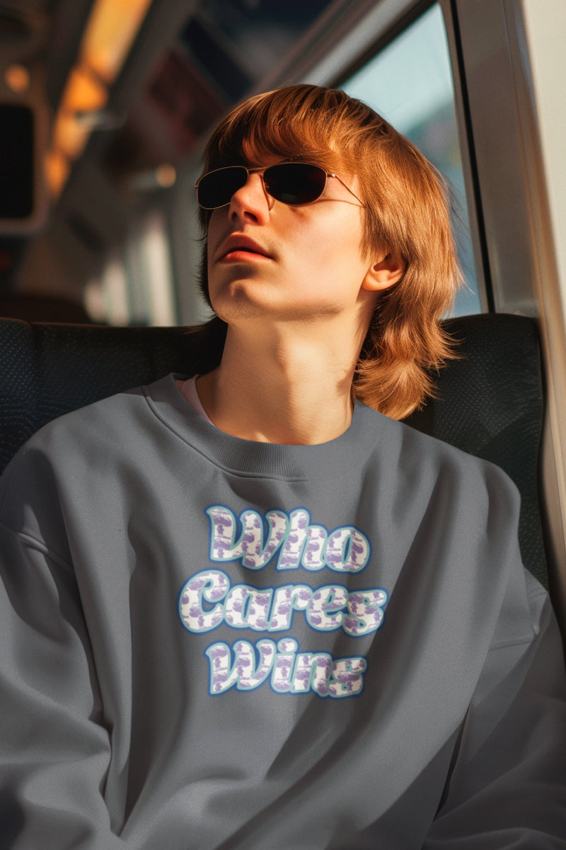 Who Cares Wins Noisy Dolly original sweatshirt