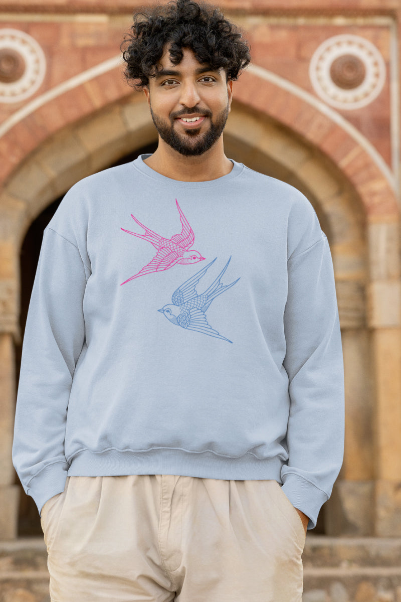 LOVE BIRDS Noisy Dolly original sweatshirt