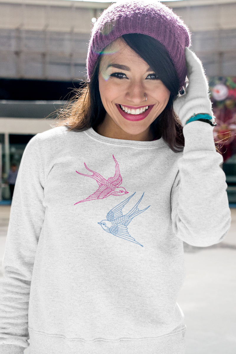 LOVE BIRDS Noisy Dolly original sweatshirt