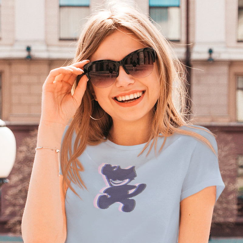 TOP CAT Noisy Dolly Glitch Heavyweight Graphic Tee