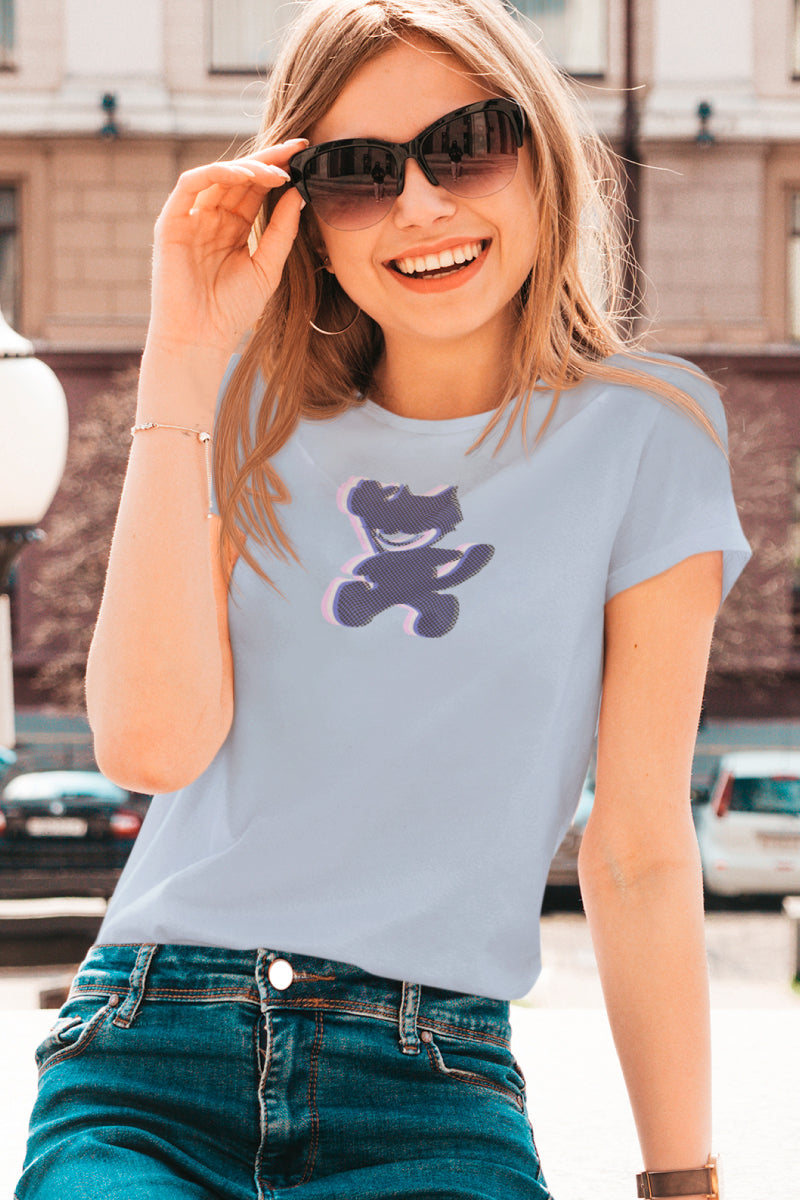 TOP CAT Noisy Dolly Glitch Heavyweight Graphic Tee