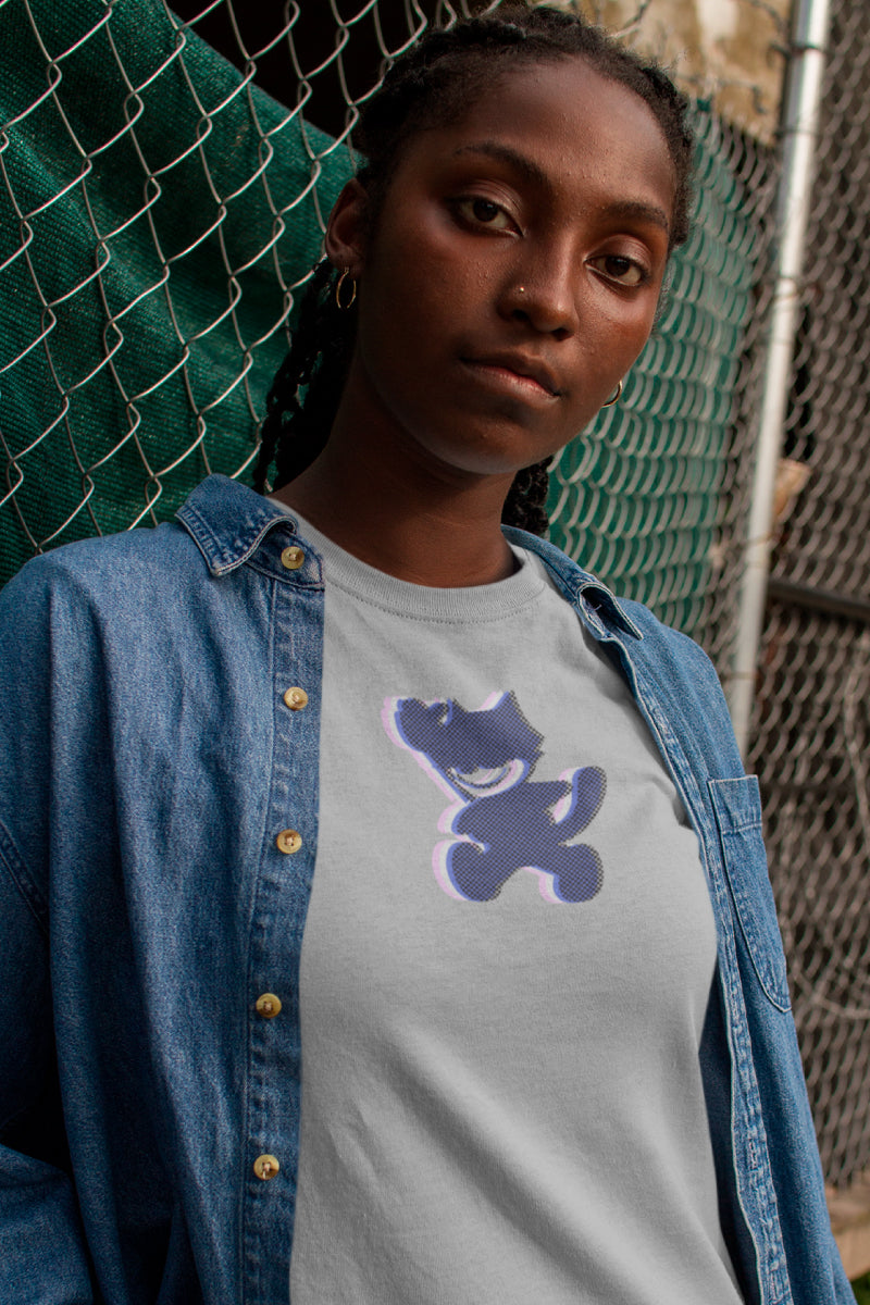 TOP CAT Noisy Dolly Glitch Heavyweight Graphic Tee
