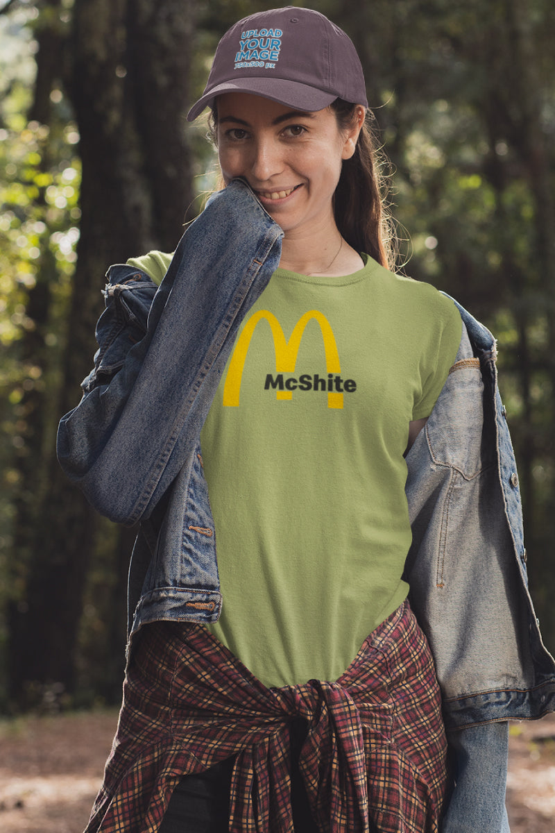 McShite Noisy Dolly Glitch Heavyweight Graphic Tee