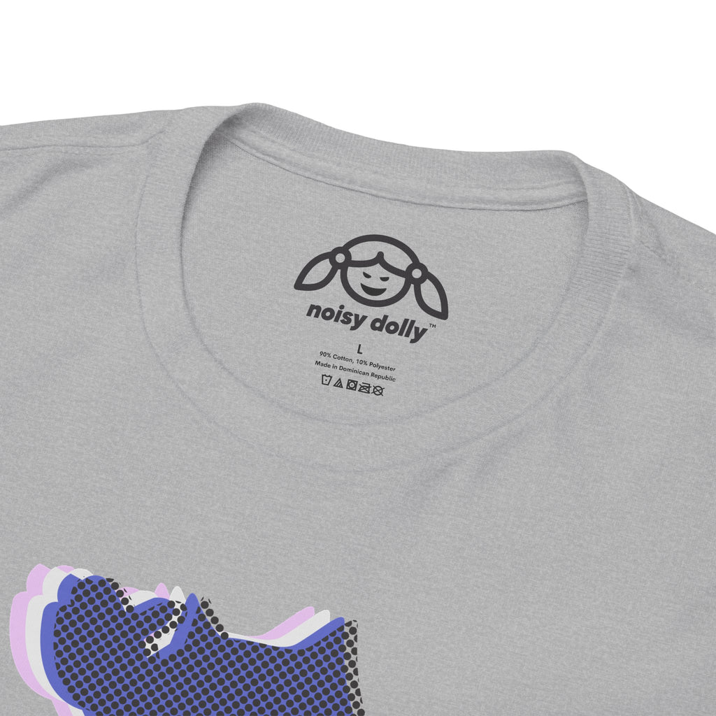 TOP CAT Noisy Dolly Glitch Heavyweight Graphic Tee