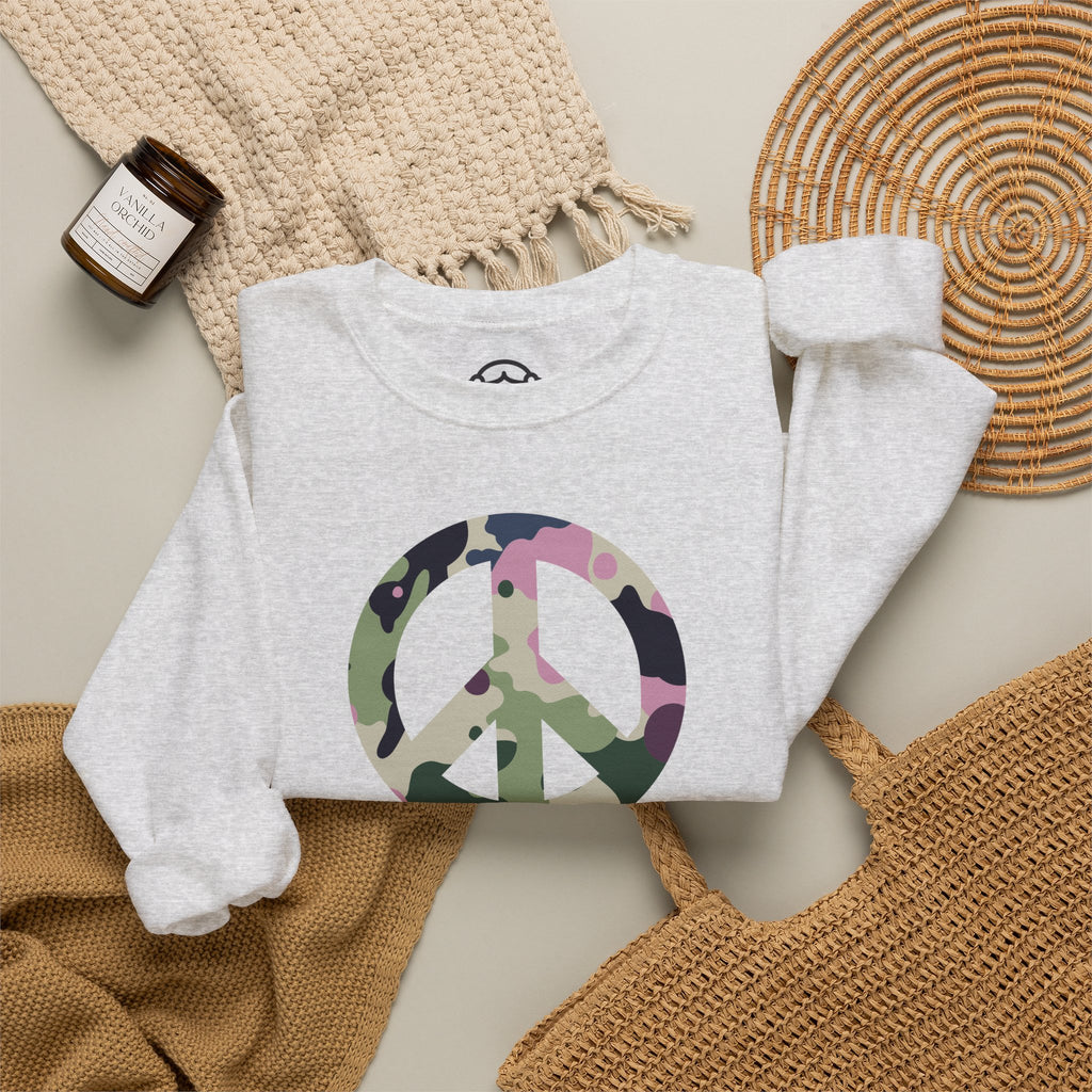 A PEACE OF CAMO Noisy Dolly original sweatshirt