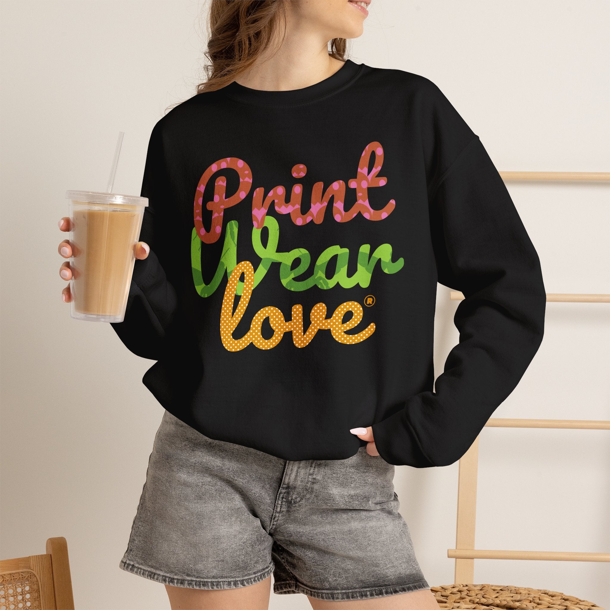 Print it, Wear it, Love it Noisy Dolly original sweatshirt