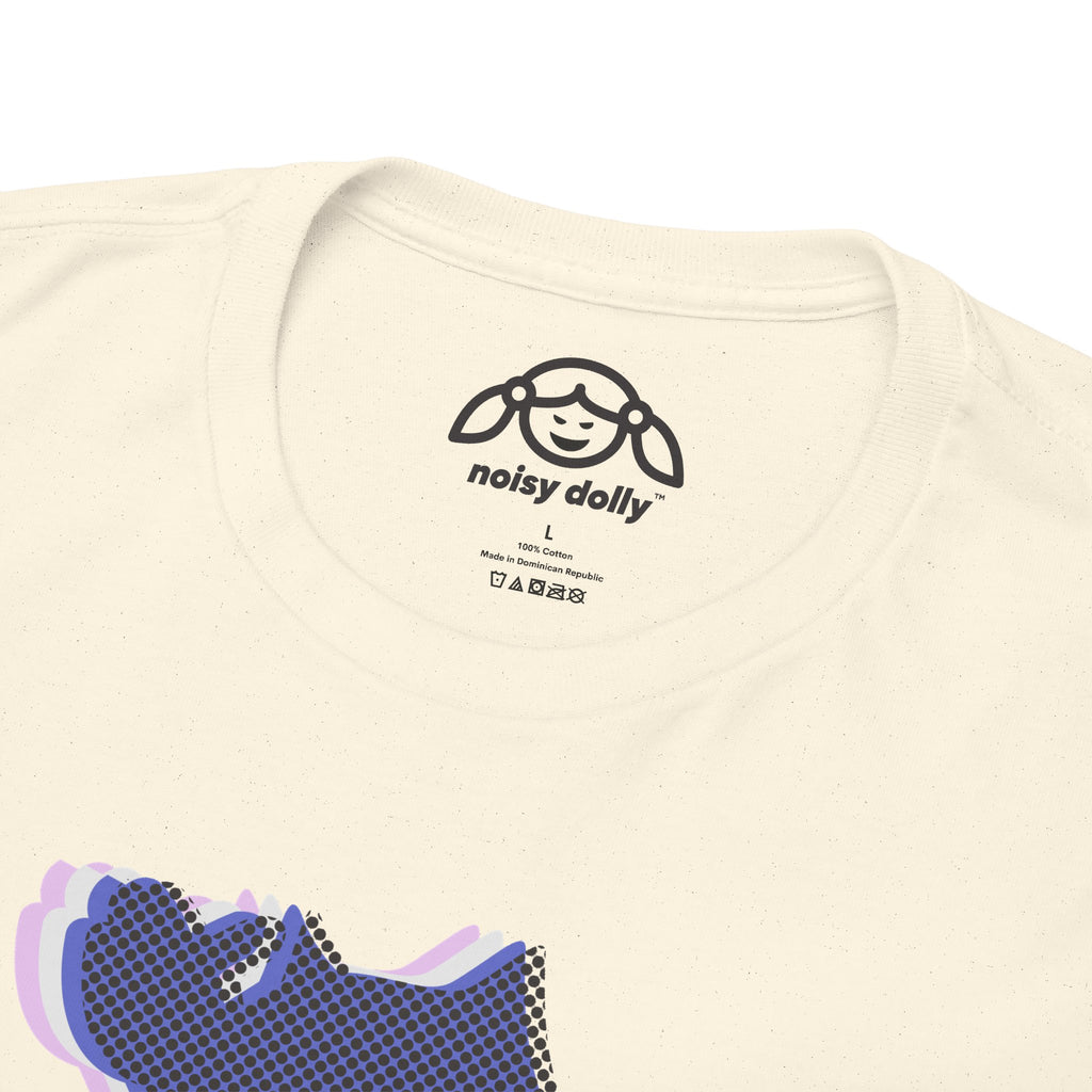 TOP CAT Noisy Dolly Glitch Heavyweight Graphic Tee