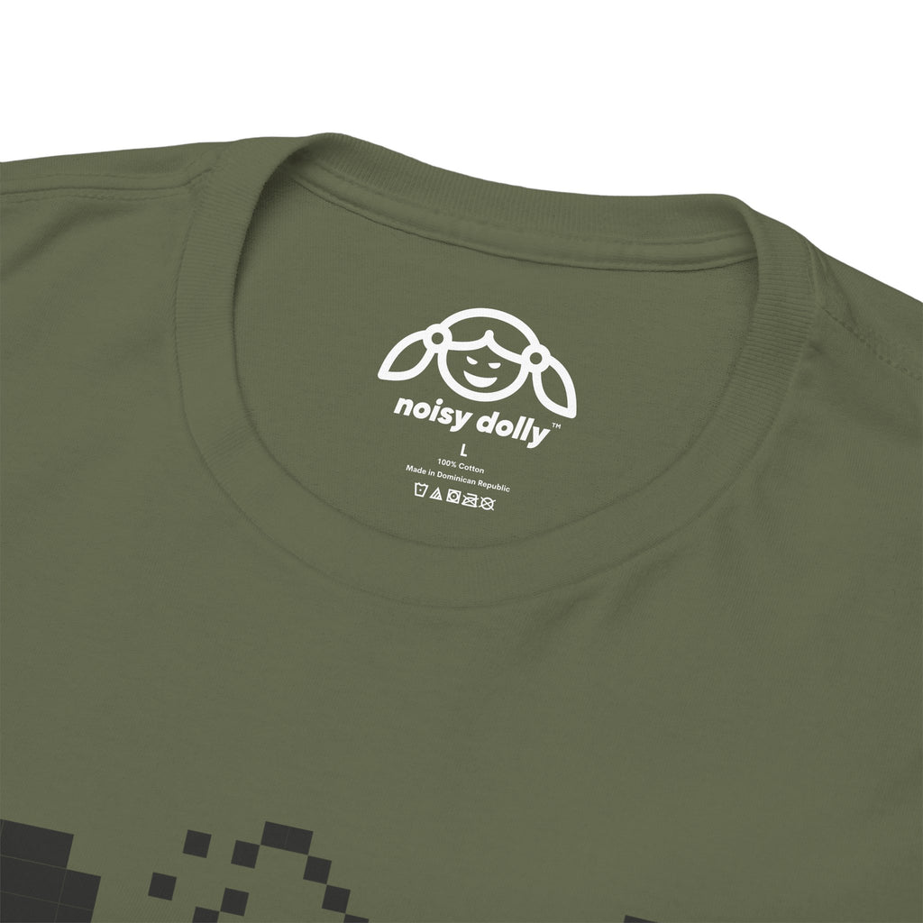 Pixel Party Original Noisy Dolly Heavyweight Graphic Tee