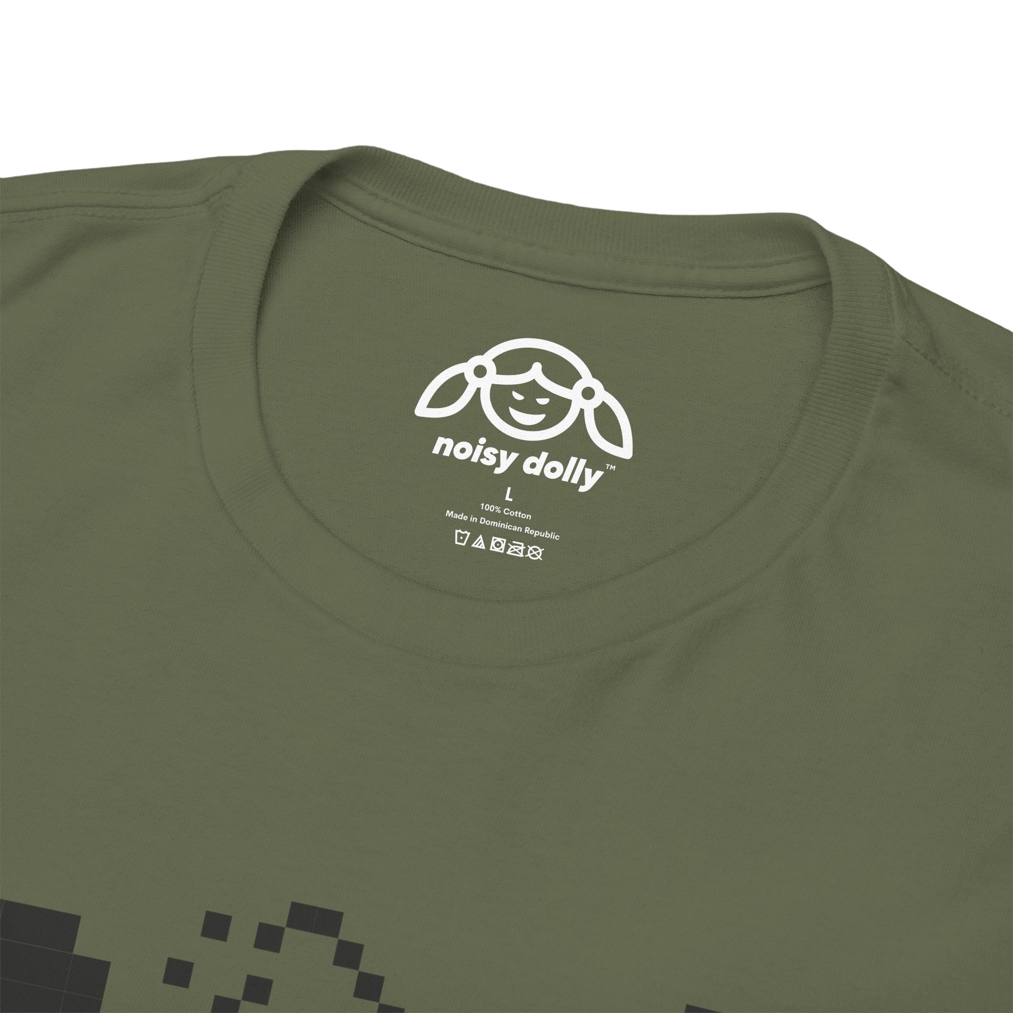 Pixel Party Original Noisy Dolly Heavyweight Graphic Tee