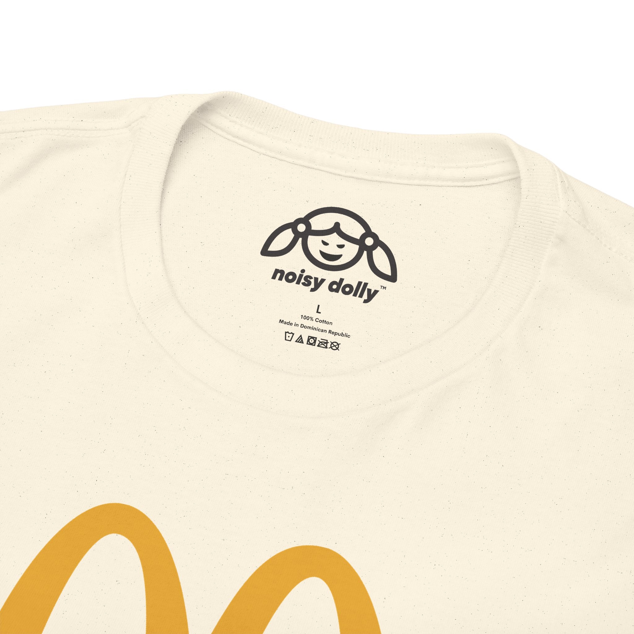 McShite Noisy Dolly Glitch Heavyweight Graphic Tee