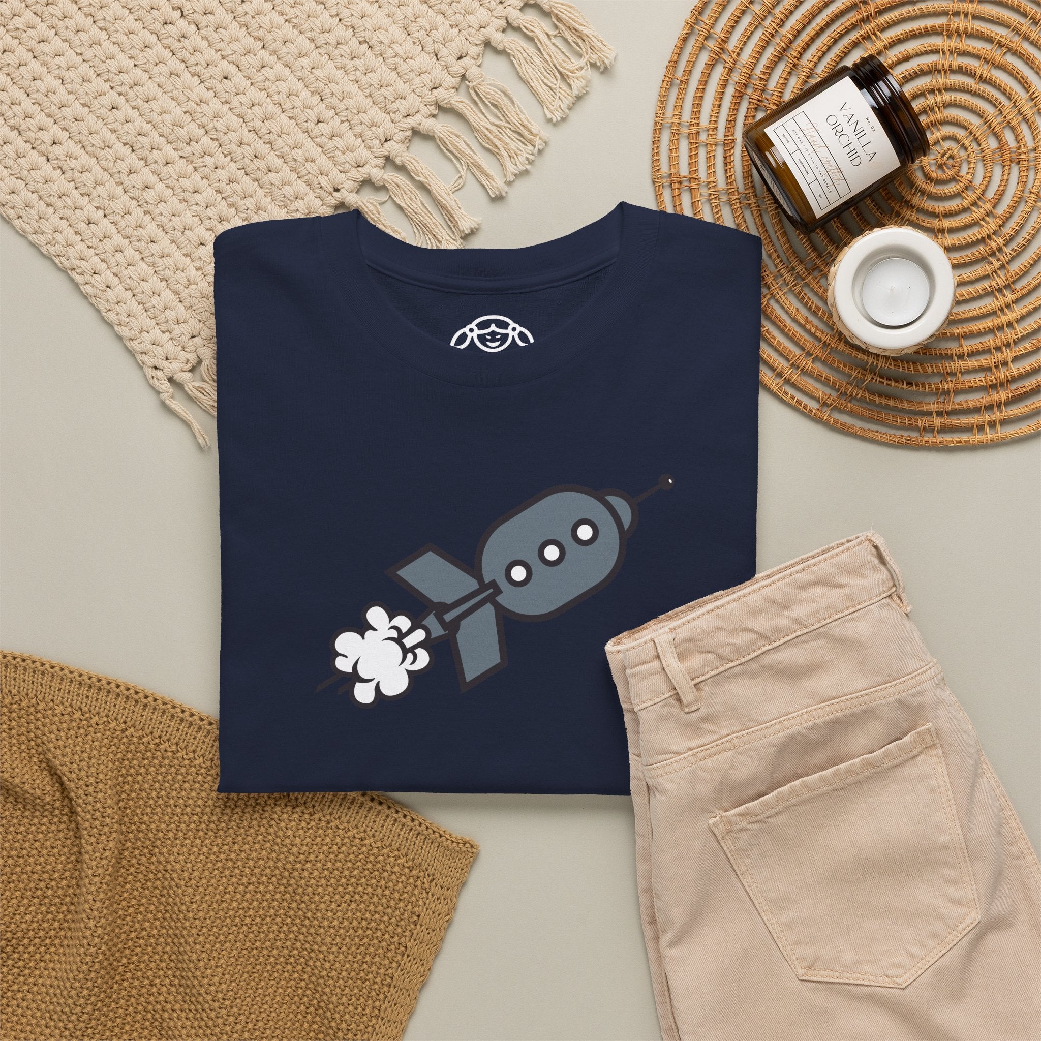 Sky Rocket Original Noisy Dolly Heavyweight Graphic Tee